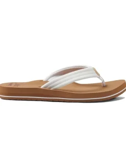 Teenslippers "Cushion Breeze" wit/beige
