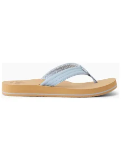 Teenslippers "Cushion Breeze" lichtblauw