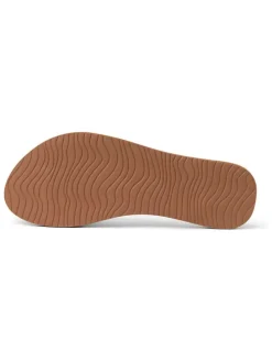 Teenslippers "Cushion Slim" lichtbruin