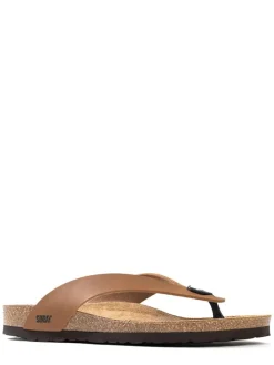 Teenslippers "Goya" lichtbruin