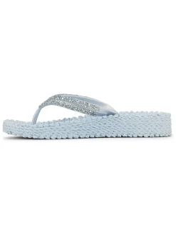 Teenslippers lichtblauw