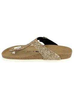Teenslippers "Mercure" goudkleurig