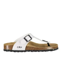 Teenslippers "Mymosa" wit