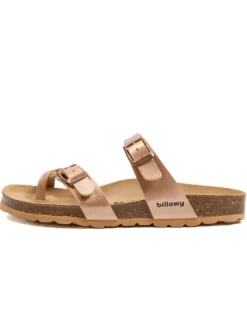 Teenslippers roségoudkleurig