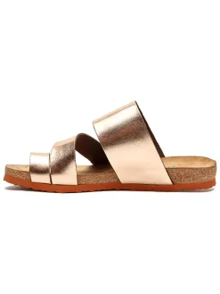 Teenslippers roségoudkleurig