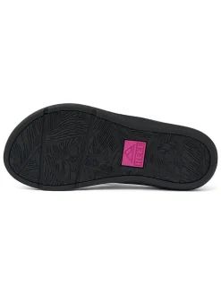 Teenslippers "Santa Ana" roze/zwart