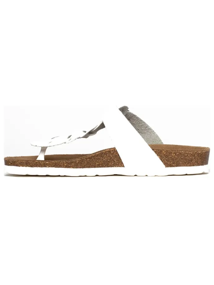 Teenslippers wit