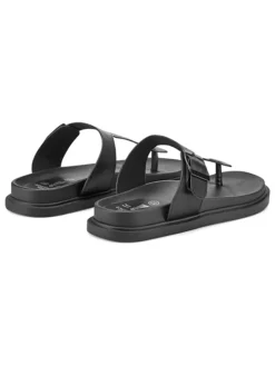 Teenslippers zwart