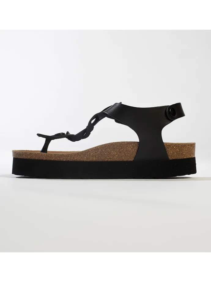 Teenslippers zwart