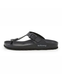 Teenslippers zwart