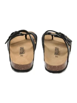 Teenslippers zwart