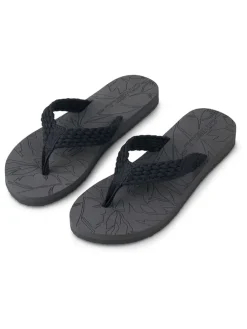 Teenslippers zwart
