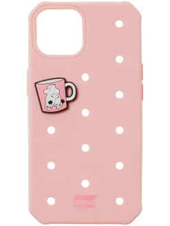 Telefoonhoes voor iPhone 15 lichtroze