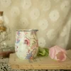 Thermobeker "Bohemian" mintgroen/paars - 250 ml