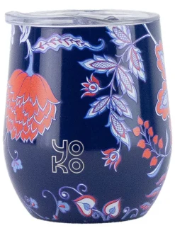 Thermobeker "Seoul" donkerblauw - 250 ml