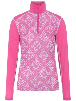 Thermo-ondergoed "Iselin" lichtblauw/roze