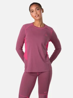 Thermo-ondergoed "Sval" mauve/lichtroze