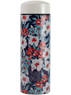 Thermotheebeker "Casablanca" blauw/rood/wit - 350 ml