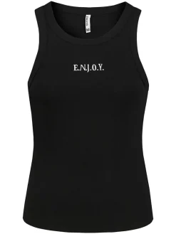 Top zwart
