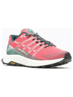 Trailrunningschoenen "Moab" koraalrood/groen