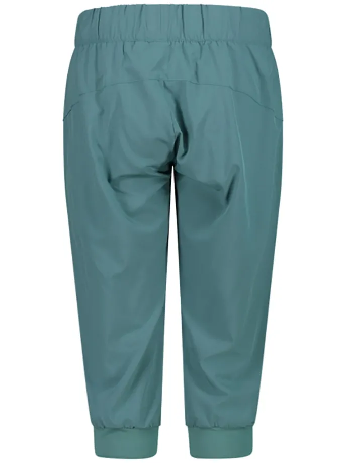 Trainingcapribroek petrol