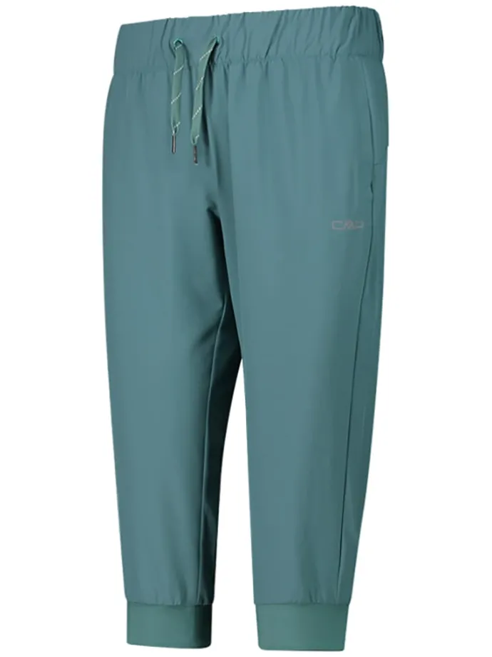 Trainingcapribroek petrol
