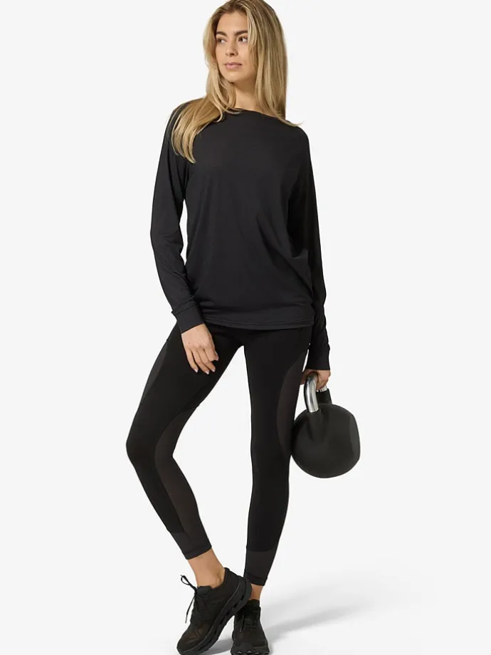 Trainingslongsleeve "Leisure Air" zwart