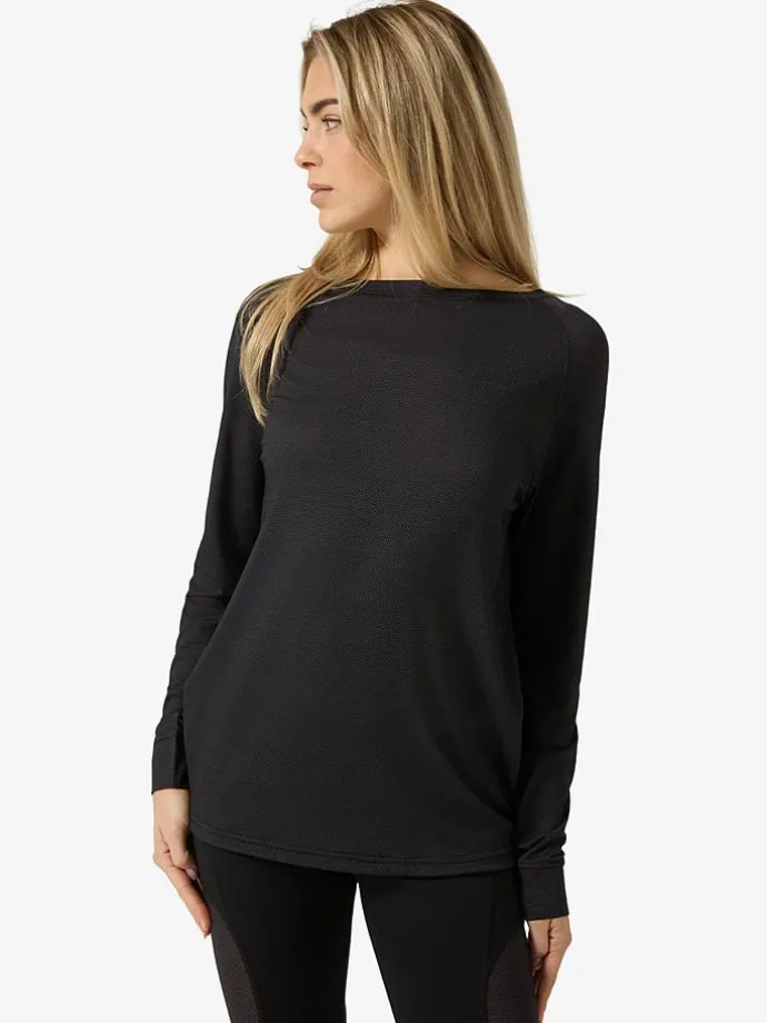 Trainingslongsleeve "Leisure Air" zwart