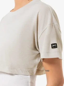 Trainingsshirt crème/wit