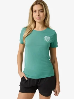 Trainingsshirt "Little Heartwood" turquoise