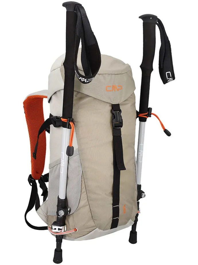 Trekkingrugzak "Looxor" crème - (B)23 x (H)36 x (D)12 cm