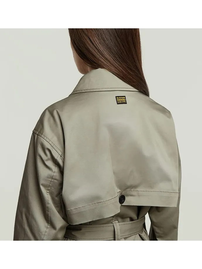 Trenchcoat olijfgroen