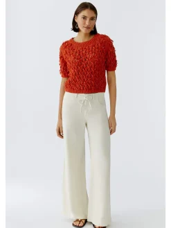 Trui bruinrood