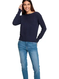 Trui donkerblauw