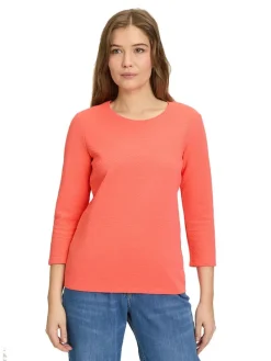 Trui koraalrood