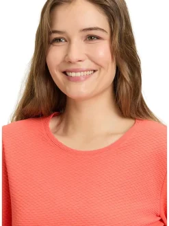 Trui koraalrood