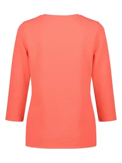 Trui koraalrood