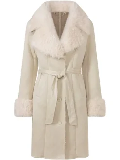 Tussenmantel beige