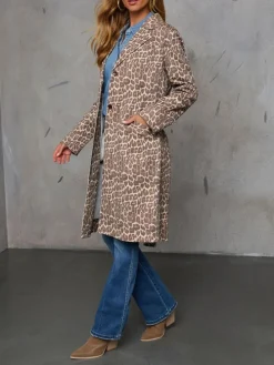 Tussenmantel lichtbruin/beige