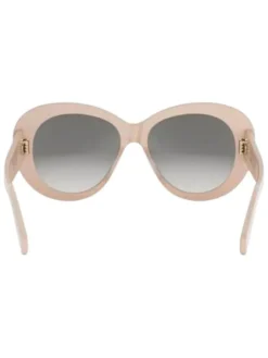 Uniseks zonnebril beige/grijs