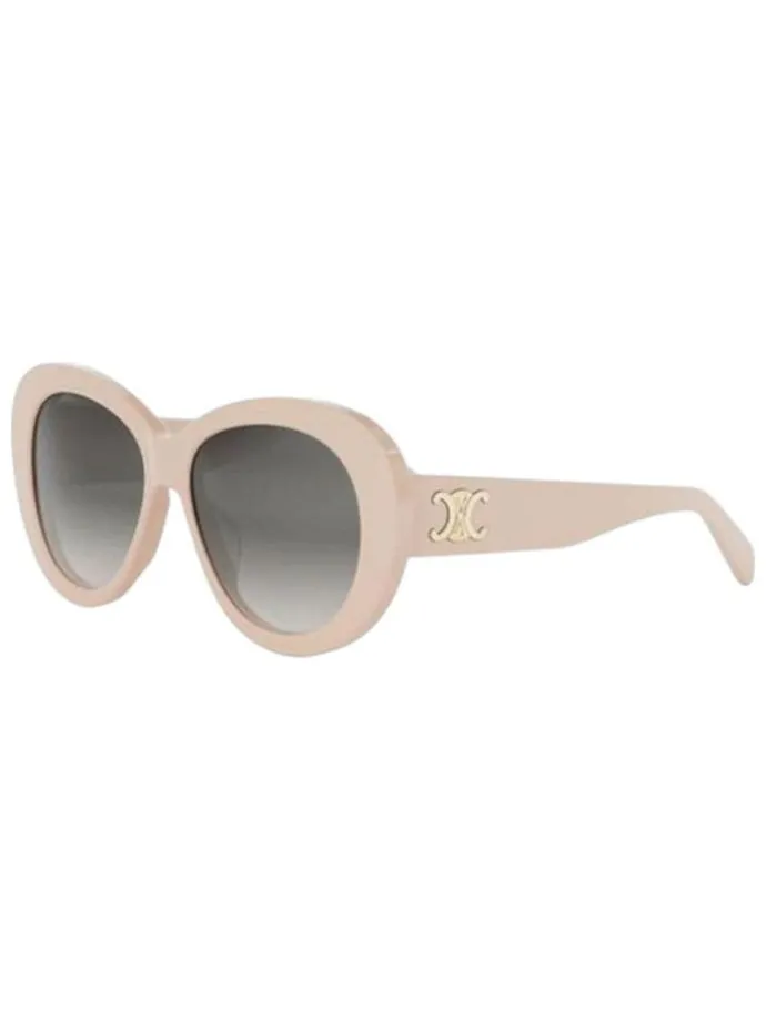 Uniseks zonnebril beige/grijs