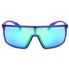 Unisekszonnebril blauw/groen