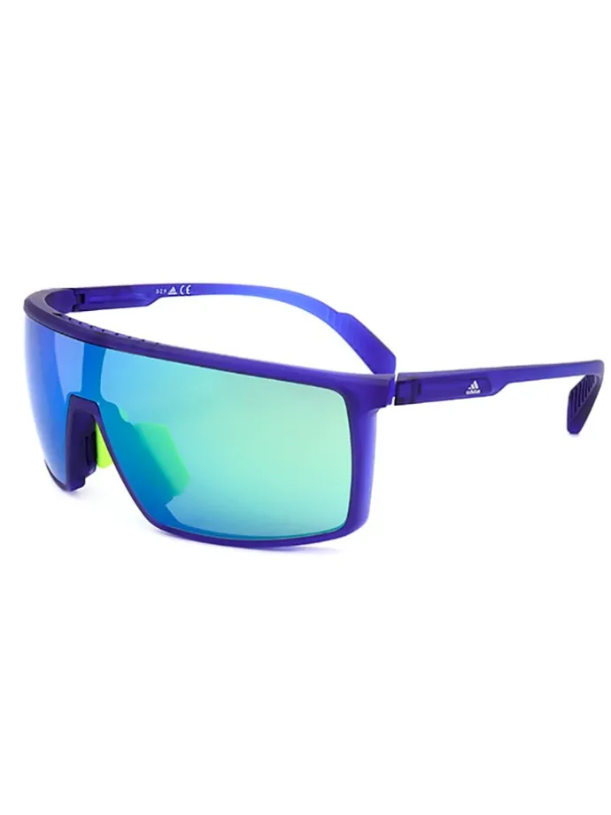 Unisekszonnebril blauw/groen