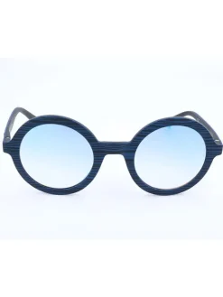 Unisekszonnebril blauw/lichtblauw