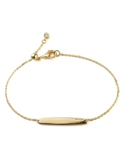Vergulde armband met sierelement