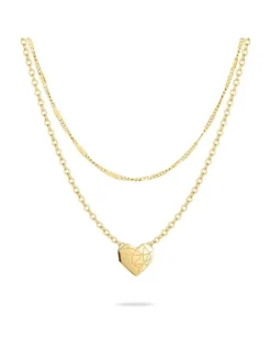 Vergulde ketting - (L)46 cm