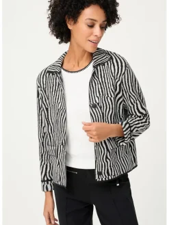 Vest wit/zwart