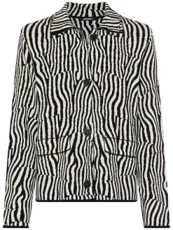 Vest wit/zwart