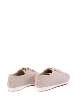Veterschoenen beige/meerkleurig