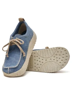 Veterschoenen blauw